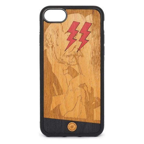 Fodera cellulare Cover Wood Lightning Red iPhone 8 7 RCAL - Recreate - Modalova