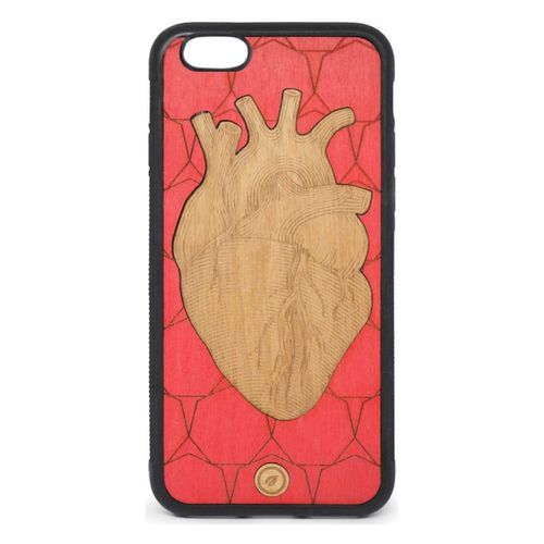 Fodera cellulare Cover Wood Heart iPhone 6s 6 RCAHEART6 - Recreate - Modalova