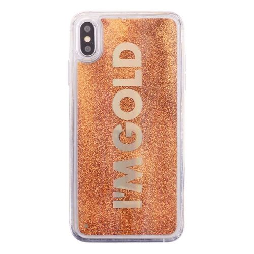 Fodera cellulare Cover Im Gold iPhone XS X BENBJXS-LIQ - Benjamins - Modalova