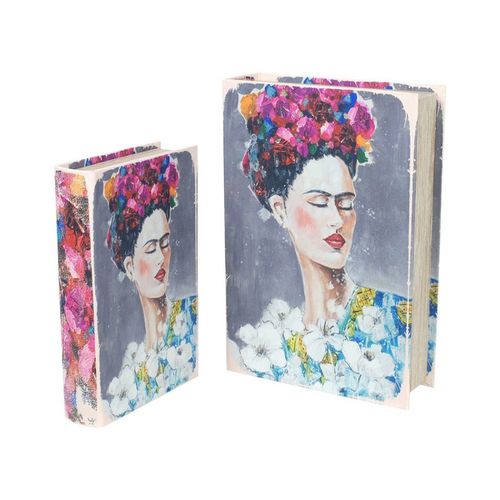 Cestini, scatole e cestini Scatole Per Libri Frida Set 2U - Signes Grimalt - Modalova