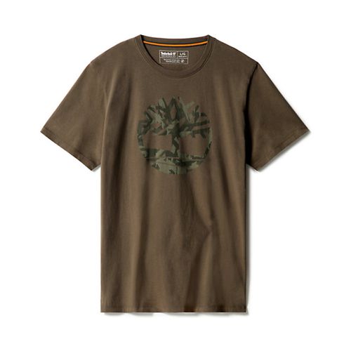 T-shirt Logo arbre camouflage - Timberland - Modalova