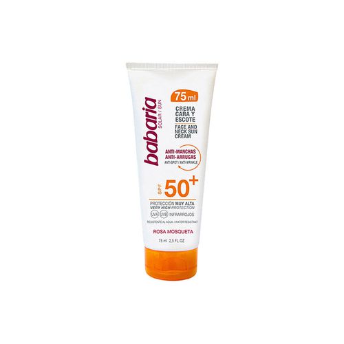 Protezione solari Fluido Solare Antimacchie Viso E Scolletto Spf50+ - Babaria - Modalova