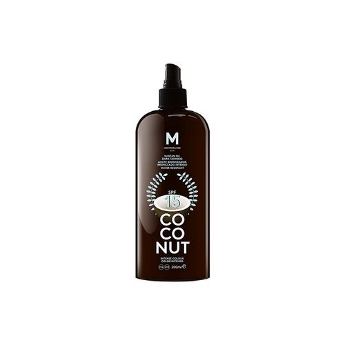 Protezione solari Coconut Suntan Oil Dark Tanning Spf15 - Mediterraneo Sun - Modalova