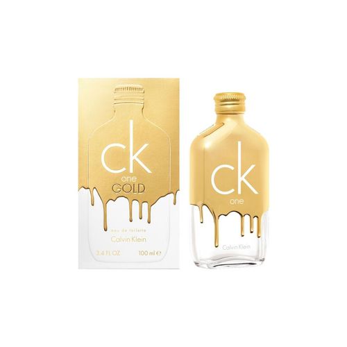 Acqua di colonia ONE Gold - colonia - 100ml - vaporizzatore - Calvin Klein Jeans - Modalova