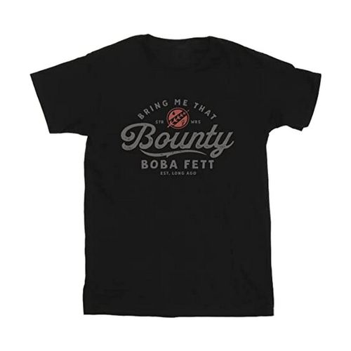 T-shirts a maniche lunghe Bring Me That Bounty - Star Wars: The Book Of Boba Fett - Modalova