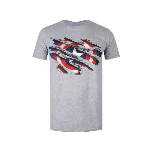 T-shirts a maniche lunghe TV716 - Captain America - Modalova