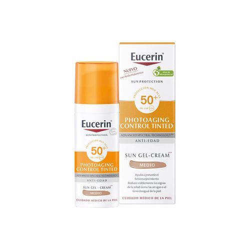 Antietà & Antirughe Protezione Solare Fotoaging Gel-crema Spf50+ media - Eucerin - Modalova