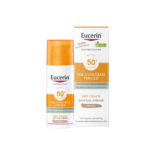 Protezione solari Protezione Solare Olio Gel-crema Colore Tocco Secco Spf50+ med - Eucerin - Modalova