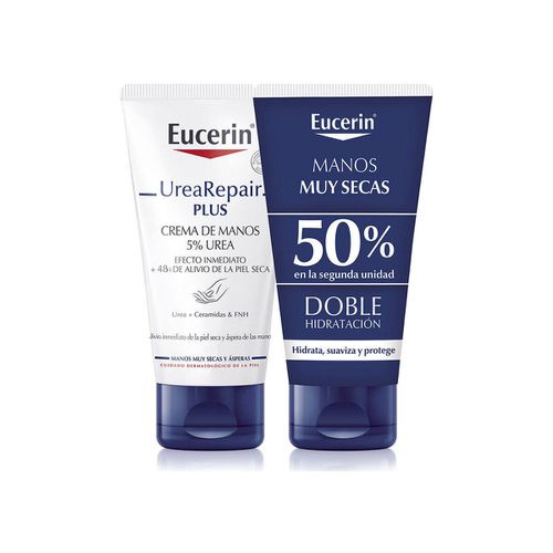 Trattamento mani e piedi Urearepair Plus Crema Mani 5% Urea Lotto 2 X - Eucerin - Modalova