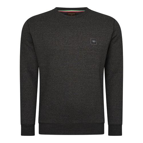 Felpa Sweater Antraciet - Cappuccino Italia - Modalova