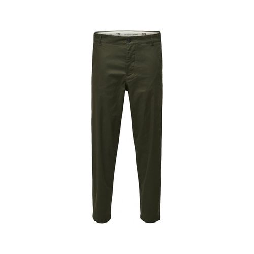 Pantaloni Slim Tape Repton 172 Flex Pants - Forest Night - Selected - Modalova
