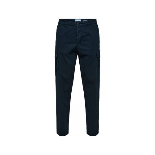 Pantaloni Slim Tapered Wick 172 Cargo Pants - Dark Sapphire - Selected - Modalova
