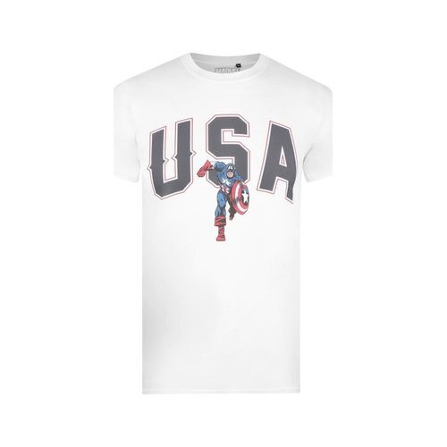 T-shirts a maniche lunghe USA - Captain America - Modalova