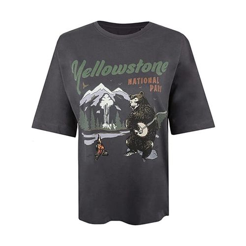 T-shirts a maniche lunghe Banjo Bear - National Parks - Modalova