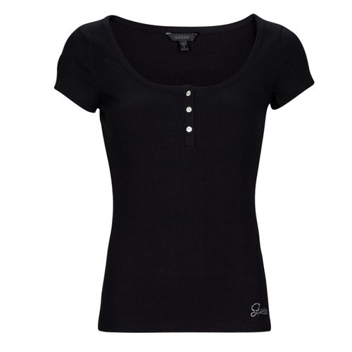 T-shirt ES SS KARLEE JEWEL BTN HENLEY - Guess - Modalova