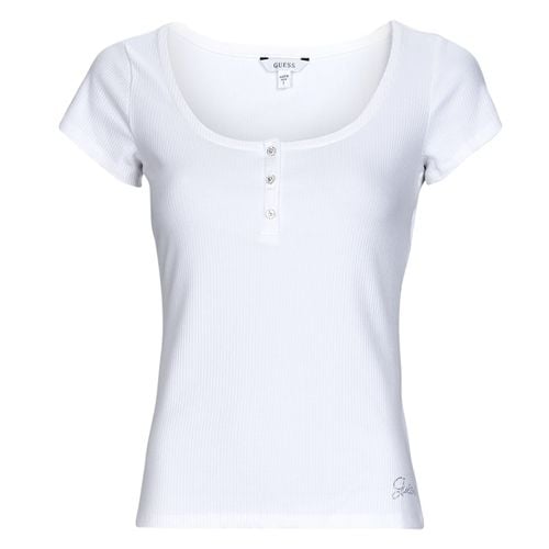 T-shirt ES SS KARLEE JEWEL BTN HENLEY - Guess - Modalova