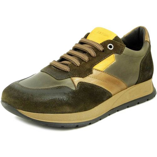 Sneakers Sneaker Uomo Casual in Pelle, Sottopiede Estraibile-730P - Exton - Modalova