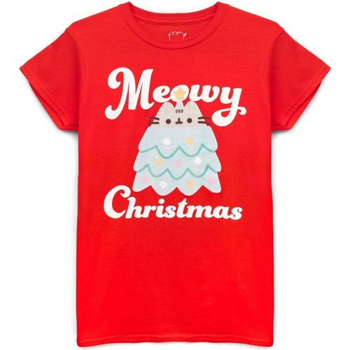 T-shirts a maniche lunghe Meowy Christmas - Pusheen - Modalova