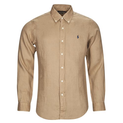 Camicia a maniche lunghe CHEMISE COUPE DROITE EN LIN - Polo ralph lauren - Modalova