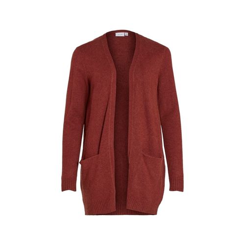 Mantella Noos Cardigan Ril - Fired Brick - Vila - Modalova