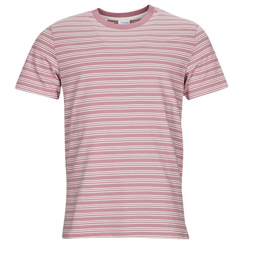 T-shirt SLHANDY STRIPE SS O-NECK TEE W - Selected - Modalova