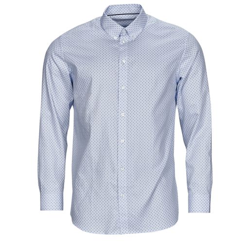 Camicia a maniche lunghe ETHAN MICRO MOTIF SLIM FIT - Selected - Modalova