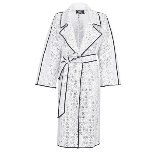 Trench KL EMBROIDERED LACE COAT - Karl Lagerfeld - Modalova