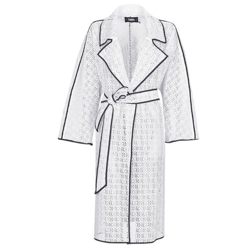 Trench KL EMBROIDERED LACE COAT - Karl Lagerfeld - Modalova