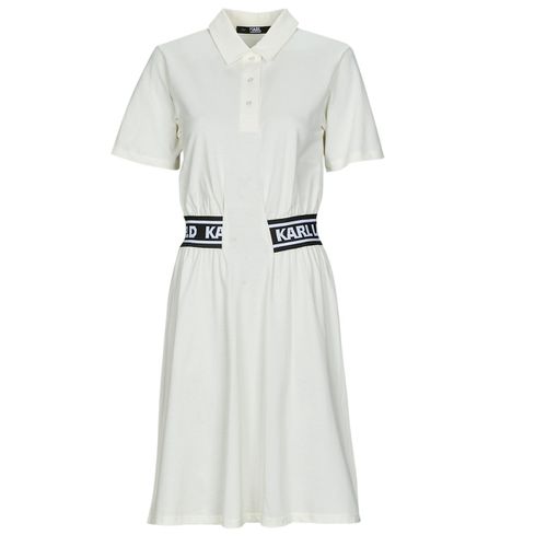 Abito corto PIQUE POLO DRESS - Karl Lagerfeld - Modalova