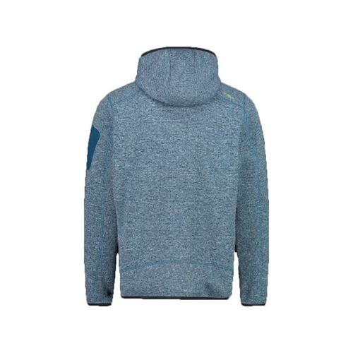 Felpa Pile Uomo Knit - Tech Mélange con Cappuccio - Cmp - Modalova