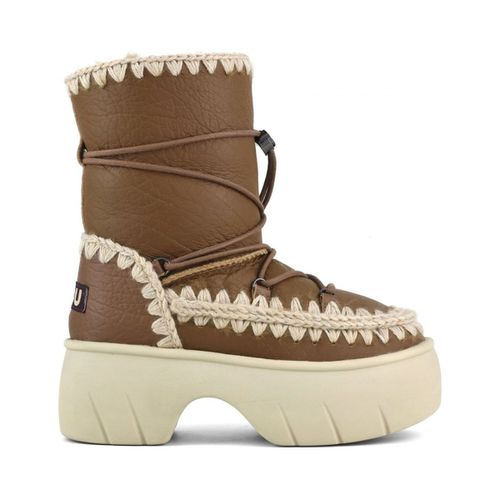 Sneakers Eskimo Snow Boot Twist Short Nubuck Cognac - Mou - Modalova