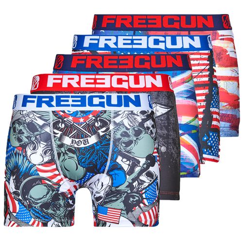 Boxer Freegun BOXERS DRAPEAUX X5 - Freegun - Modalova