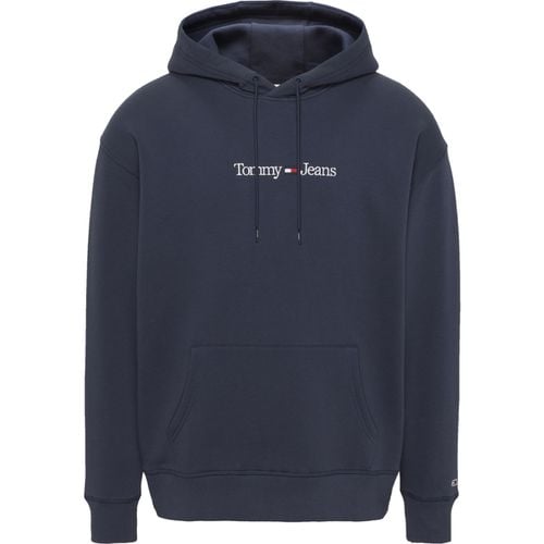 Maglione Reg Linear Hoodie - Tommy Jeans - Modalova