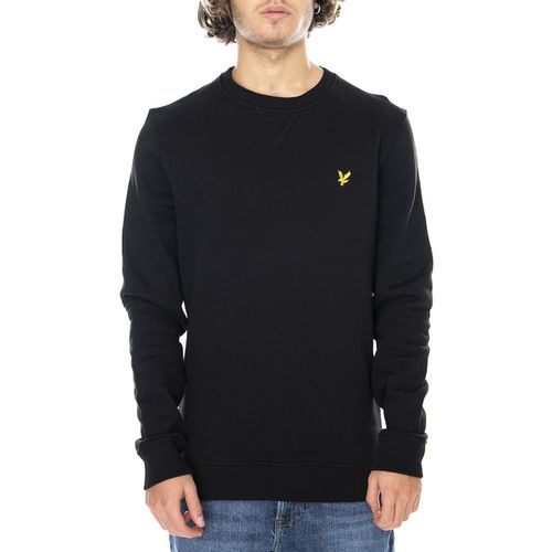 Felpa Brushed Back Crew-Neck Sweatshirt - Lyle & Scott - Modalova