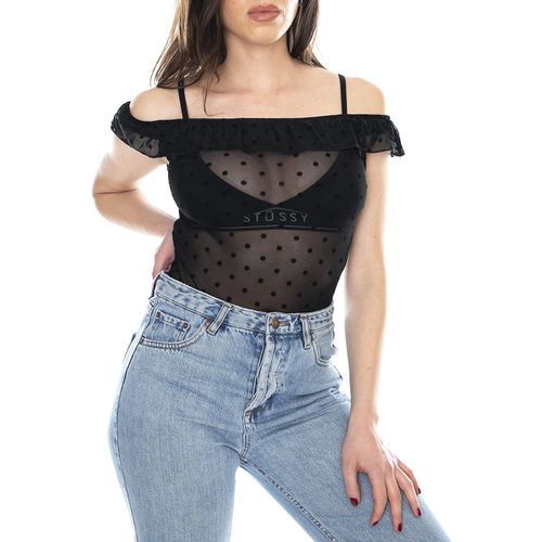 Camicetta Natalia Polka Bodice Top - Motel Rocks - Modalova