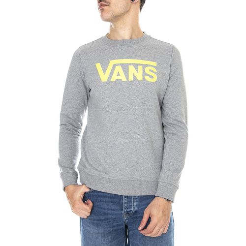 Felpa Classic V Crew Sweatshirt Grey Heather - Vans - Modalova