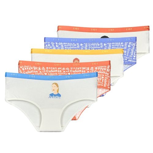 Culotte e boxer COTON STRETCH BOXER PACK X5 - DIM - Modalova