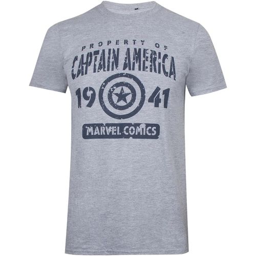 T-shirts a maniche lunghe Property Of Captain America - Marvel - Modalova