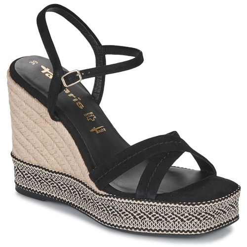 Sandali con zeppa 28363-001 - Tamaris - Modalova