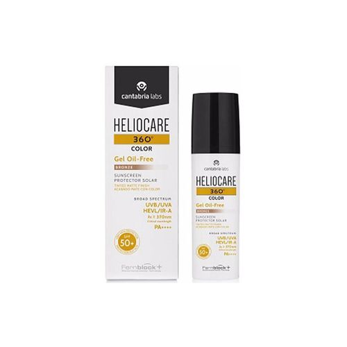 Protezione solari 360° Color Gel Solare Colorato Oil Free Spf50+ bronz - Heliocare - Modalova