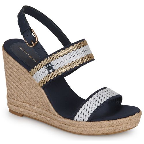 Sandali GOLDEN WEBBING WEDGE - Tommy hilfiger - Modalova