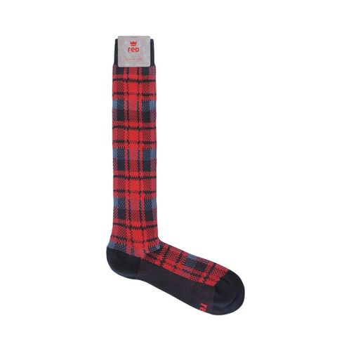 Calzini Calza Jacquard Tartan - Red Sox - Modalova