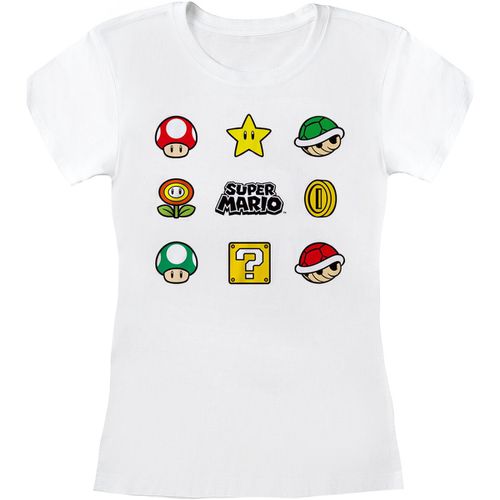 T-shirts a maniche lunghe Items - Super Mario - Modalova