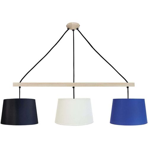 Lampadari, sospensioni e plafoniere Lampada da Soffitto tondo legno naturale e multicolore - Tosel - Modalova