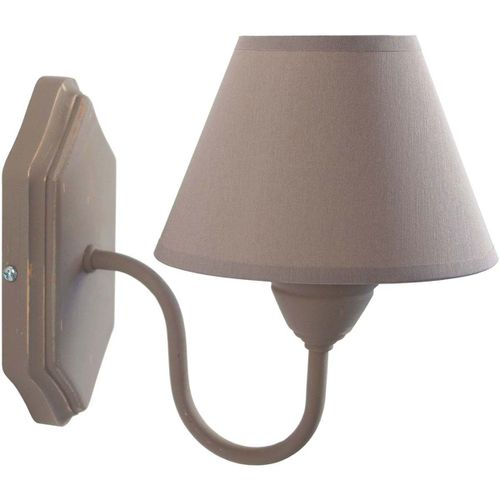 Applique Applique tondo legno taupe - Tosel - Modalova