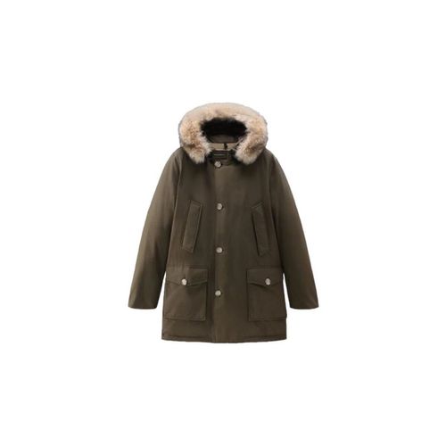 Parka Giacca Arctic Detachable Fur Uomo Dark Green - Woolrich - Modalova