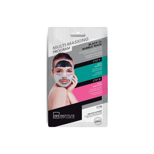 Maschera Multi-masking Program Black O2 Bubble Mask - Idc Institute - Modalova