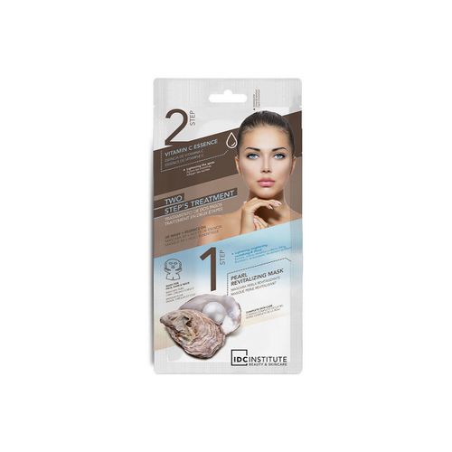 Maschera Two Step's Treatment Pearl Revitalizing 3d Mask - Idc Institute - Modalova