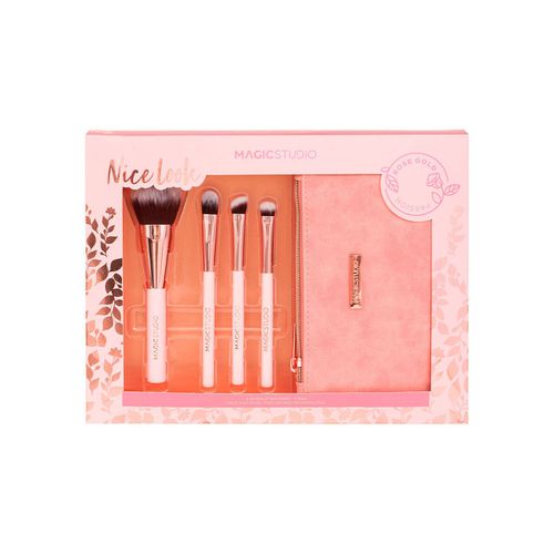 Pennelli Rose Gold Brushes Cofanetto - Magic Studio - Modalova