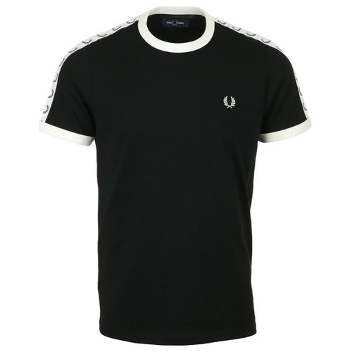 T-shirt Fred Perry Taped Ringer - Fred perry - Modalova